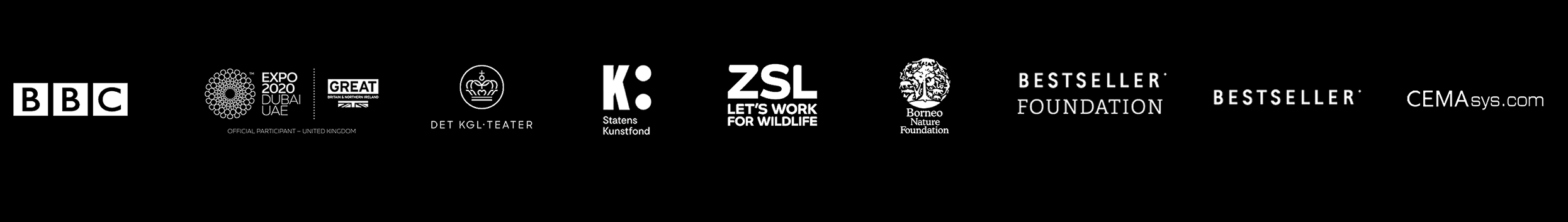 Logos of Eiwaz tree of Life Partners eg. Bestseller